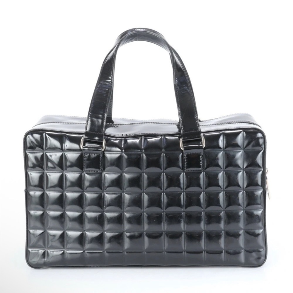 Chanel Patent Chocolate Bar Bag - Picture 6 of 13